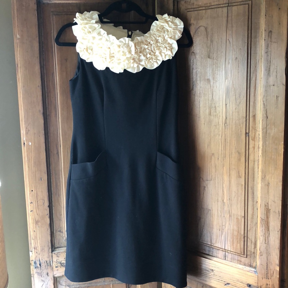 Black sheathed dress